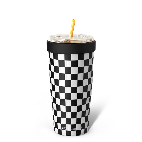 To-Go Buddy, Black & White Checkered