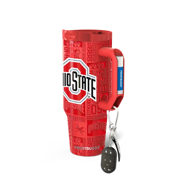 Thicc Buddy 40oz, Ohio State Buckeyes, Legacy — thicc40-ohiostate3dred-one