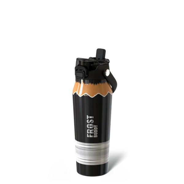 Bottle Buddy 24oz, Black Pencil
