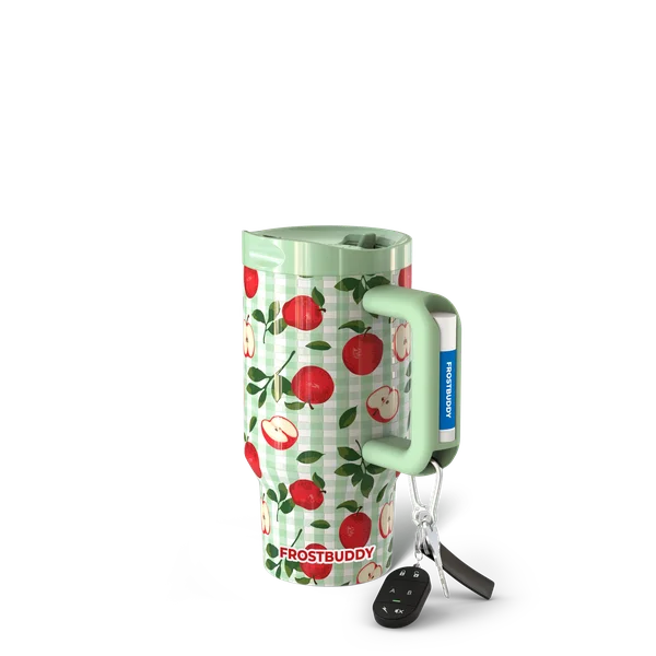 Mug Buddy 16oz, Gingham Apples