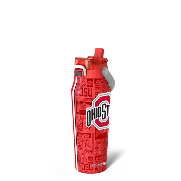 Bottle Buddy 24oz - Ohio State Buckeyes, Legacy — bottle24-ohiostate3dred