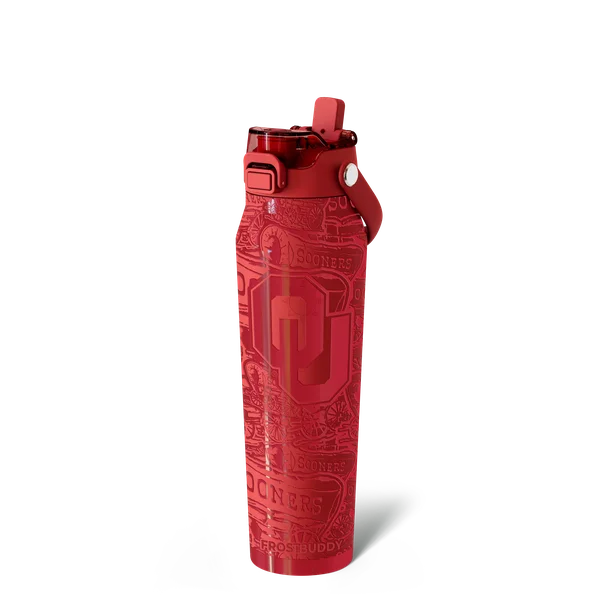 Bottle Buddy 32oz, Oklahoma Sooners, Color Rush